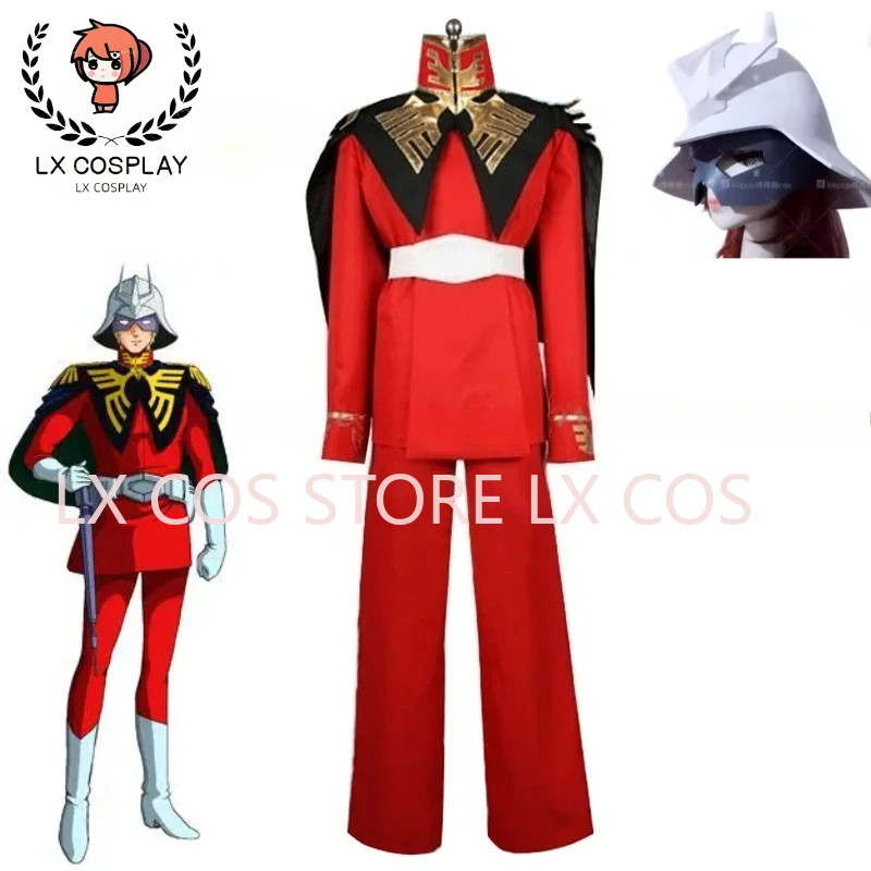 

Anime Suit Gundamm AGE Char Aznable Uniform COS Clothing Cosplay Costume Custom Size