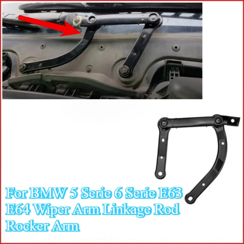 

For BMW 5 Serie 6 Serie E63 E64 Wiper Arm Linkage Rod Rocker Arm Blade Set Windshield Wipers Replacement Auto Parts High Quality