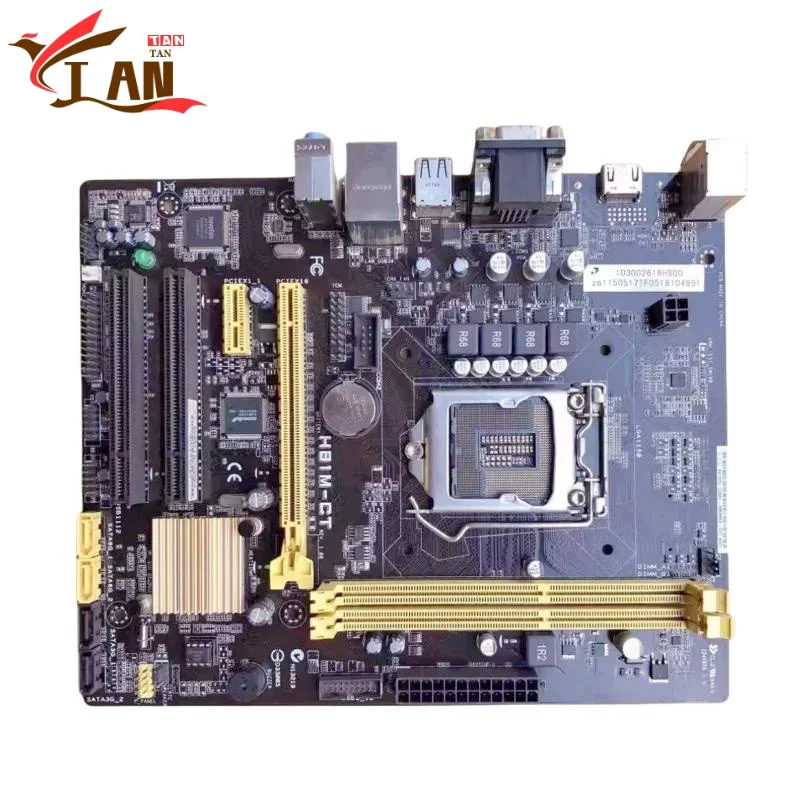 

Для ASUS H81M-CT материнская плата H81 16 ГБ LGA 1150 DDR3 Micro ATX материнская плата 100% протестирована быстрая доставка TT