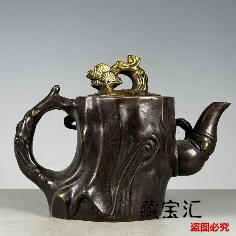 Retro Dead wood meets spring Teapot Ornament Decoration Tea Pet Figurines Desk Decor Accessories