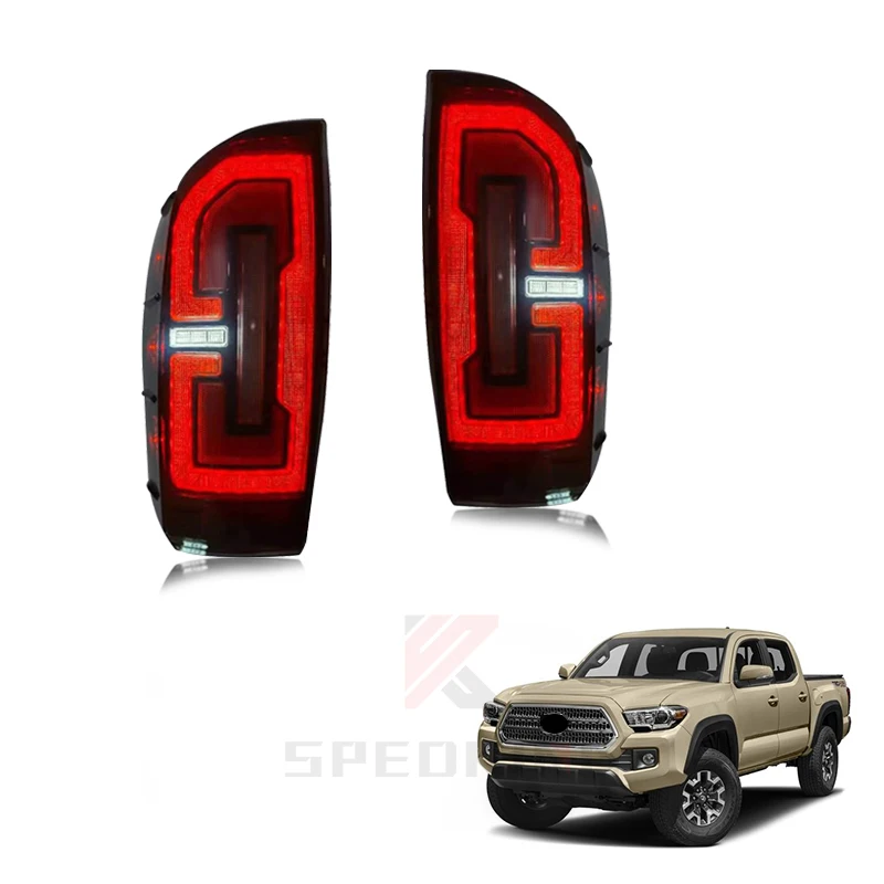 

Spedking 2016 - 2022 Car Auto Lighting Systems Car Led Taillights for TACOMA Taillights