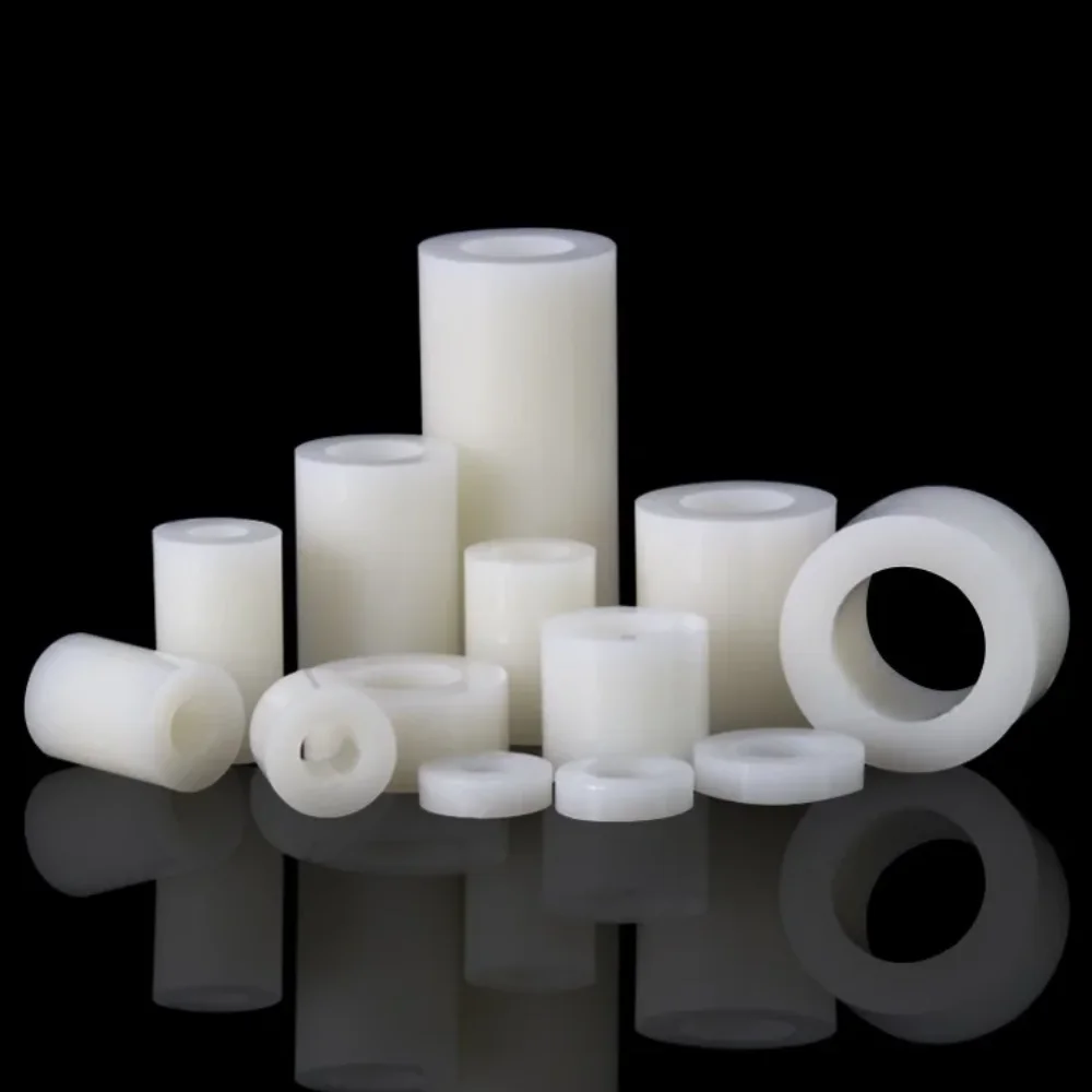 Plastic Insulation Isolation Column / Nylon Stud Pad High Washer Gasket / Circuit Board Support Column Spacer M3-M8