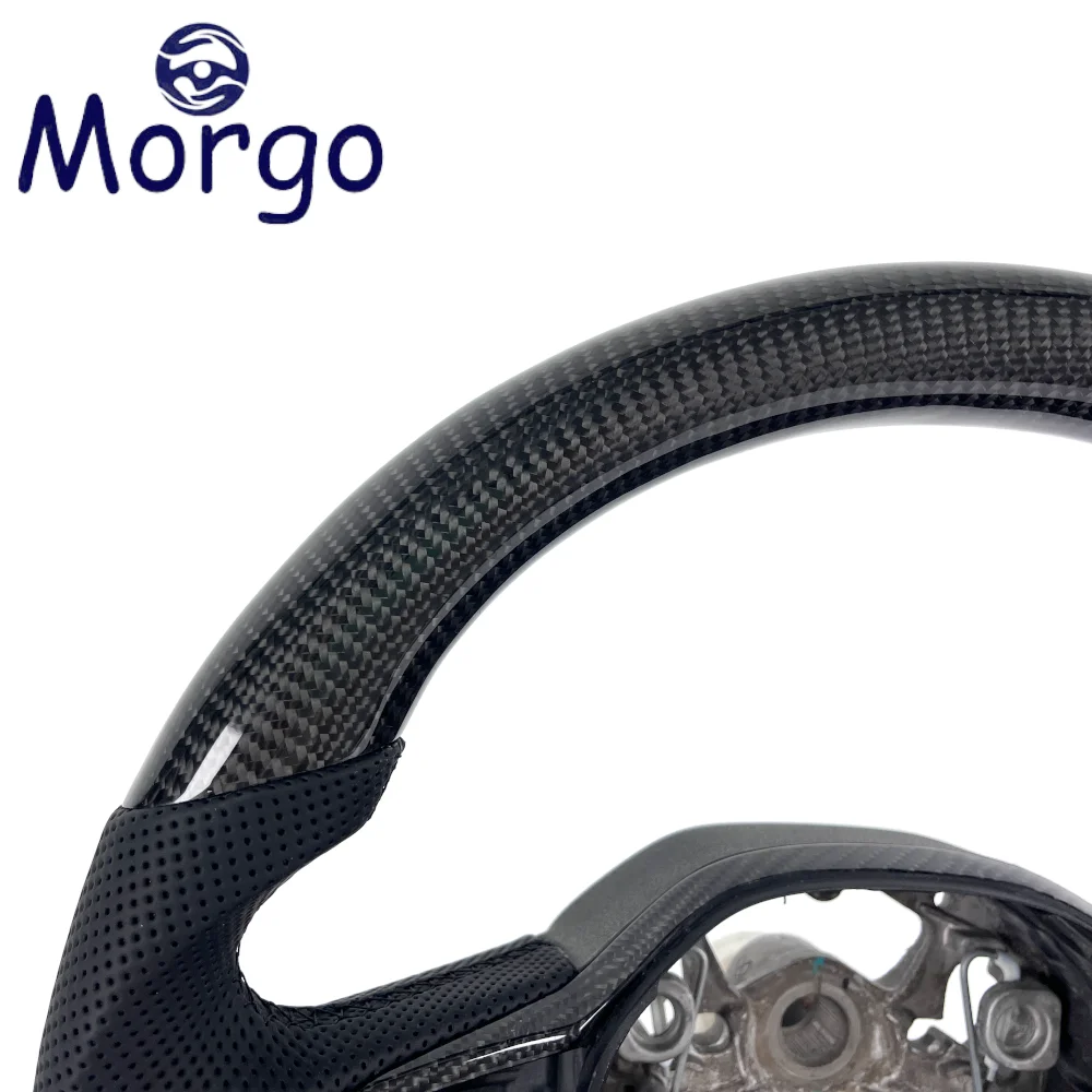 Car Interior Accessories Custom Carbon Fiber Steering Wheel for Geely Binyue Coolray Emgrand Okavango Plus Tugella FY11