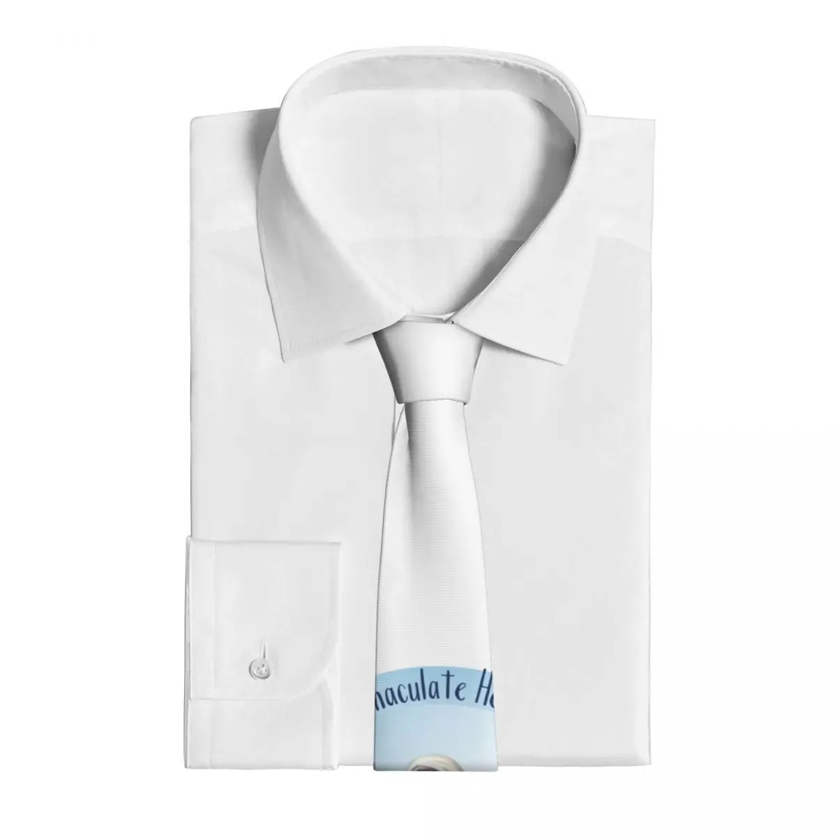 Nossa senhora de guadalupe mexicano virgem gravatas masculino feminino poliéster 8 cm christian catholic pescoço laços de seda acessórios largos cravat