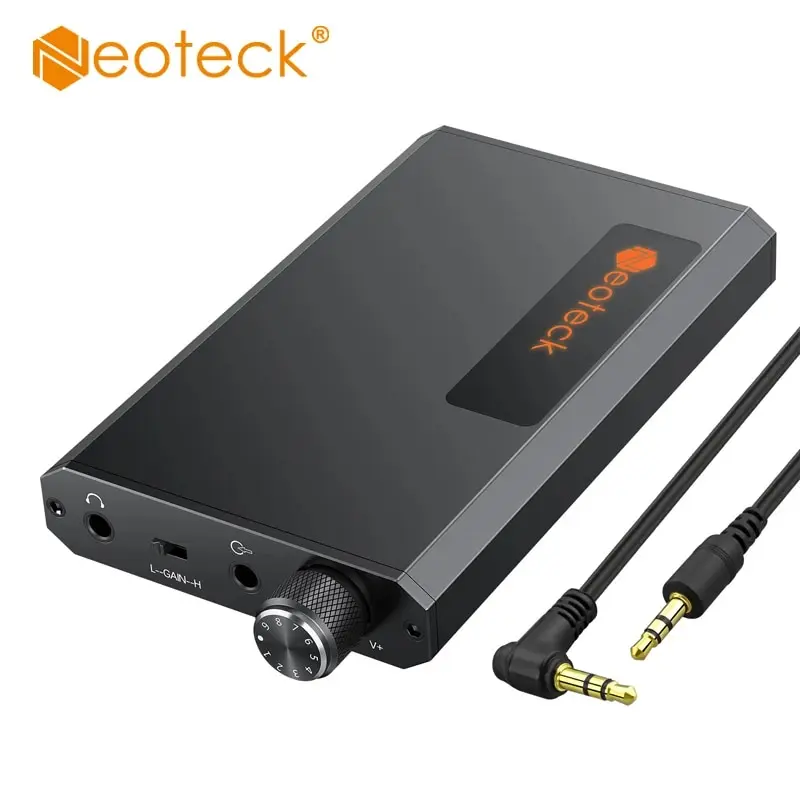 Neoteck HiFi Headphone Amplifier Bluetooth 5.0 Receiver Portable 3.5mm Audio Earphone Amp Components For Phones Computers