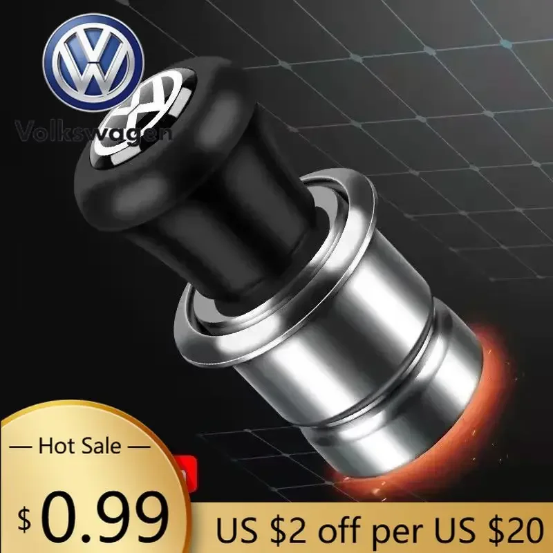 

For VOLKSWAGEN VW 12V Portable Car Automatic Cigarette Lighter Ignition for Volkswagen Passat Jetta Lavida Sagitar Touareg Tigua