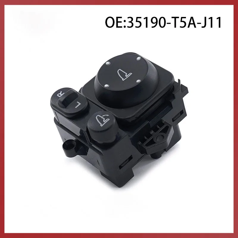 35190-T5A-J11 for Honda Accord CRV Car Mirror Push Button Switch Rearview Mirror Adjustment Switch