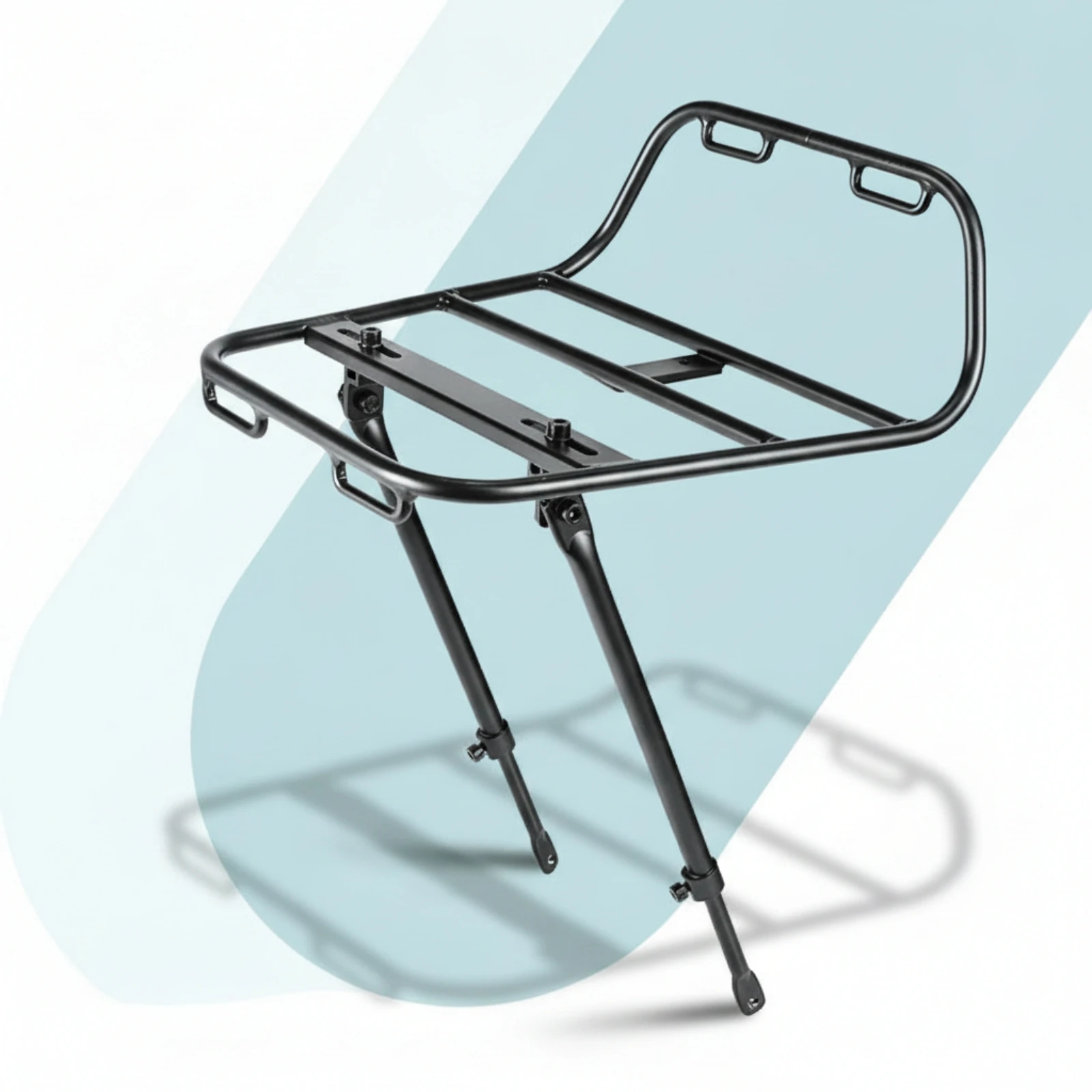 Cycle Front Fork Cargo Rack Easy to Install Front Cycle Cargo Rack Sturdy Lightweight for Tourists, Commuting