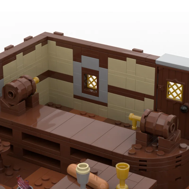 3033 pièces MOC créatif ville rue vue taverne souterraine modèle Architecture blocs de construction bricolage enfant assemblage briques jouets cadeaux