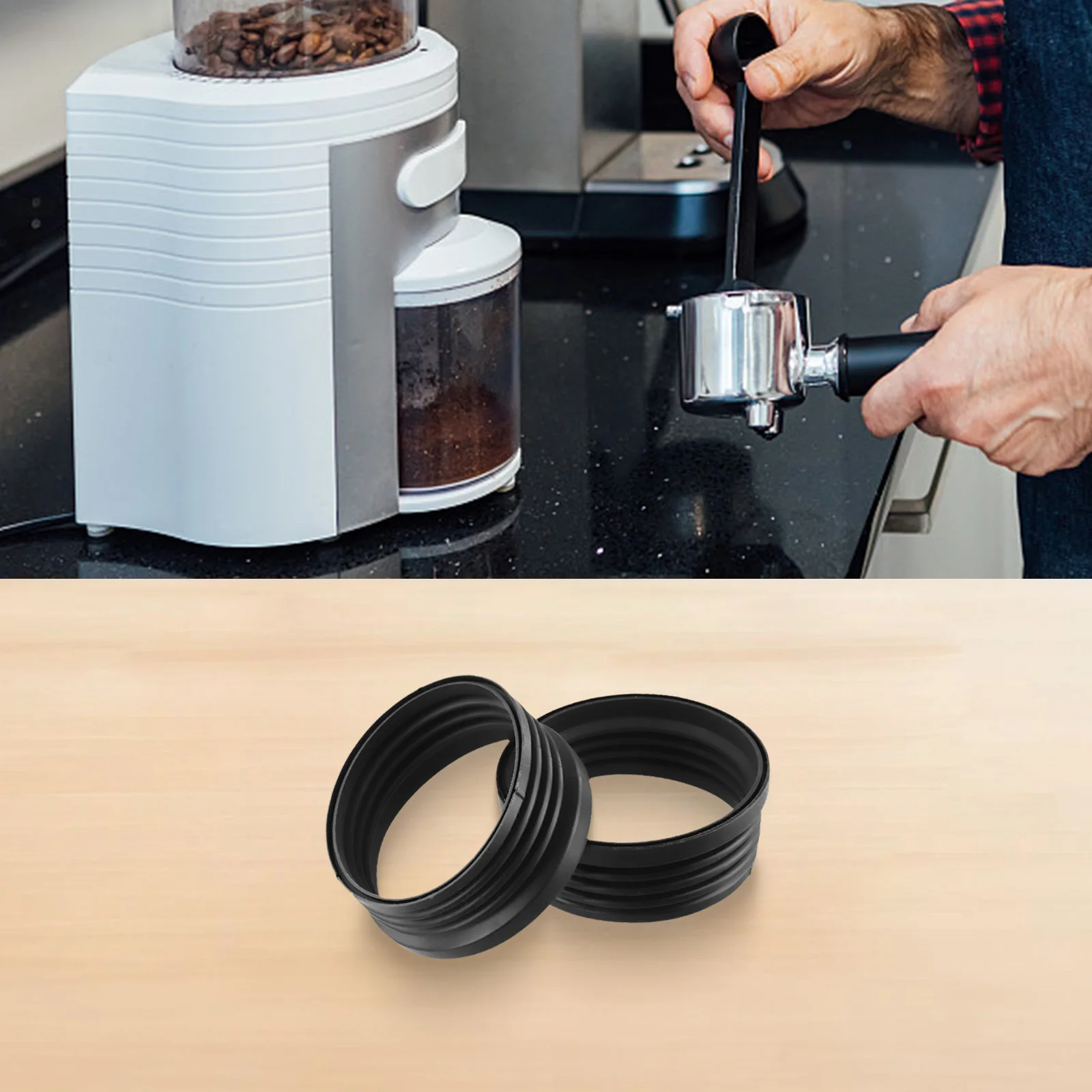 

13,5*13,5*5,5 см, инструменты для чистки, аксессуары для эспрессо, кофемолка, насадка из нержавеющей стали, моющиеся насадки с контролем температуры