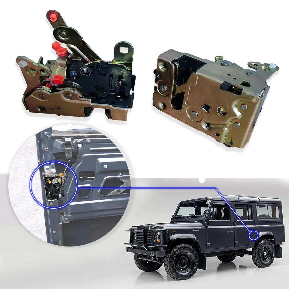 Door Lock Latch Assembly Front Right Hand For Land Rover Defender 90 & 100 TD5 TDI 1987 - 2006 MWC1476 FQJ500240