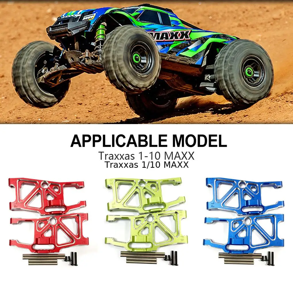 1/10 Aluminum Alloy Enhanced Front Lower Suspension Arm For MAXX RC Car Part RC Car Accessories Replacement Parts