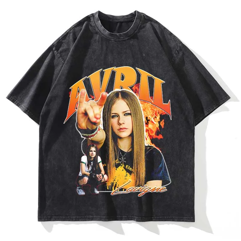 

Винтажная промытая футболка для мужчин и женщин, Повседневная Уличная одежда с коротким рукавом и круглым вырезом, с графическим принтом, в стиле Звезд, лето