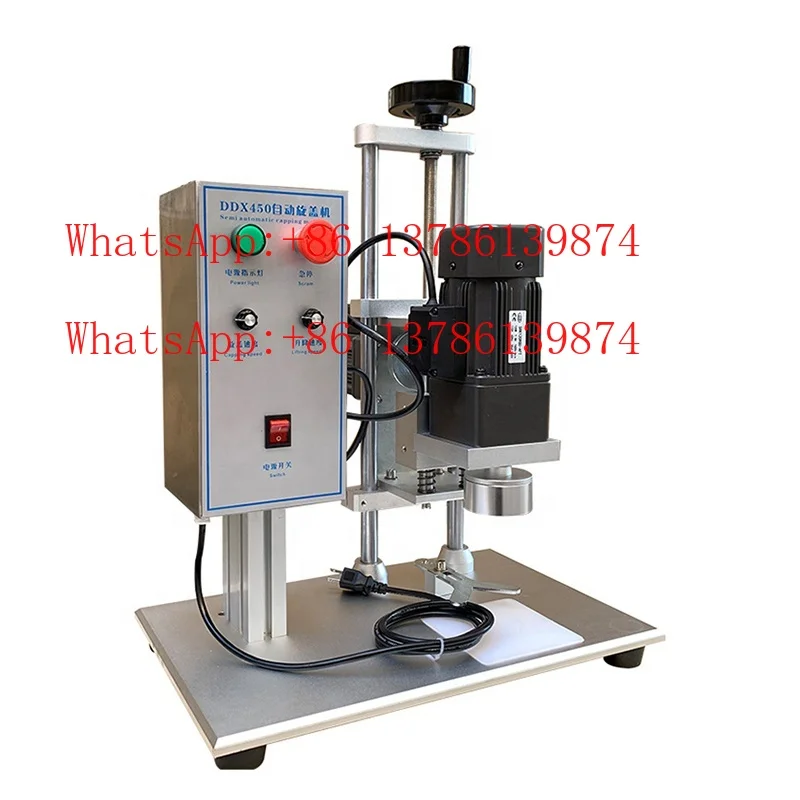 Automatic ROPP Aluminum Screw Capping Sealing hine for Glass Bottles
