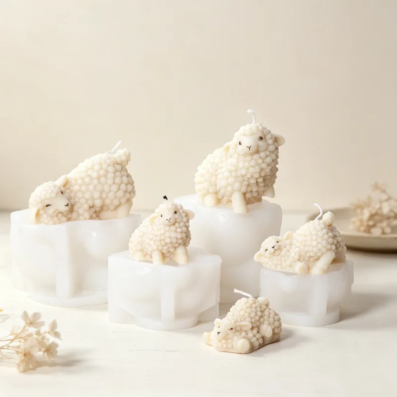 Molde de silicona 3D de oveja  - Quality Soap Making Kit reseña y precio