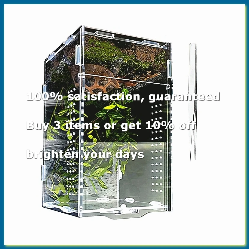 Jumping Jumping Spider Enclosure, Tarantula-Enclosure Large Acrylic Terrarium, Reptile Enclosure Jumping Spider Accessories - Aliexpress Deal