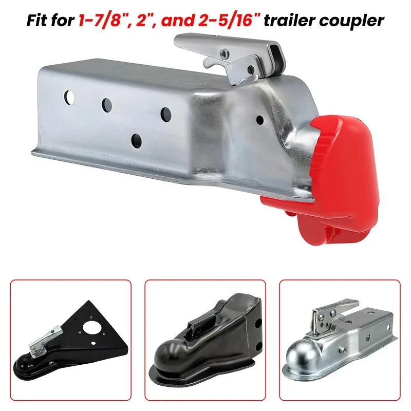 قفل وصلة أمان عالي قافلة وصلة مقطورة اقتران قفل السحب العالمي مع ملحقات المفاتيح أجزاء RV المضادة للسرقة