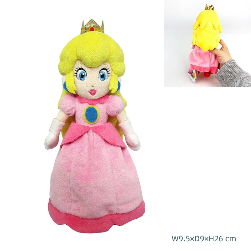 سوبر ماريو بروس القطيفة الكلاسيكية ماريو لويجي لطيف الكرتون دمية محشوة دمية ناعمة هدية عيد الميلاد دمية أصلية للنساء طفل #3