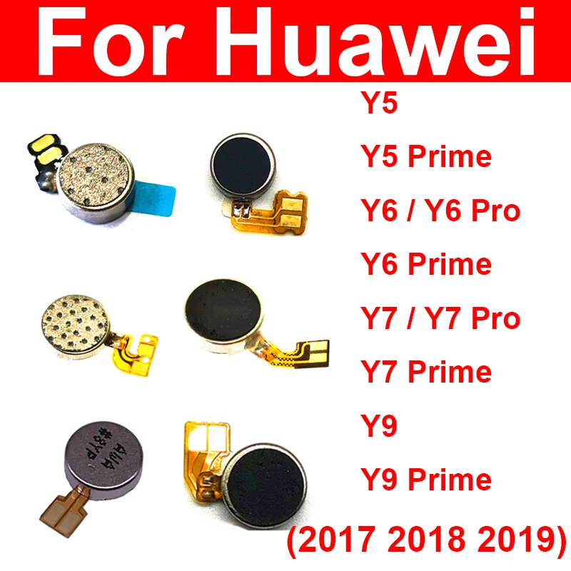 Motor Vibrator Flex Cable For Huawei Y9 Y7 Y6 Y5 Pro Prime 2017 2018 2019 Vibrator Vibration Module Replacement Repair Parts