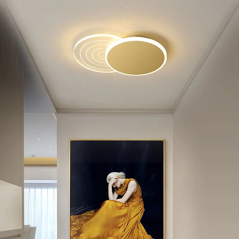 

Minimalist Ceiling Light Modern Ceiling Lamp Circular Square LED Light Fixtures Are Used For Bedrooms Study Cloakrooms Corridors