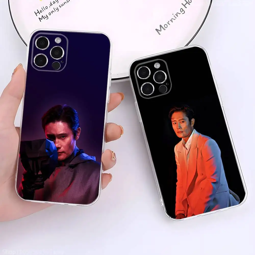 

B-Byung H-Hun Lee Phone Case For iPhone 17,16,15,14,13,12,11 Pro,Max,Plus,X,XS,XR,SE4,E Mini Transparent Soft Cover