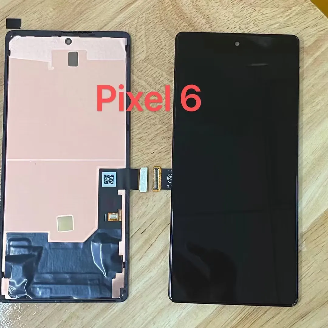 OLED For Google Pixel 6 Pro LCD with frame GB7N6, G9S9B16 Display Touch Screen For Google Pixel 6A display Digitizer Replacement