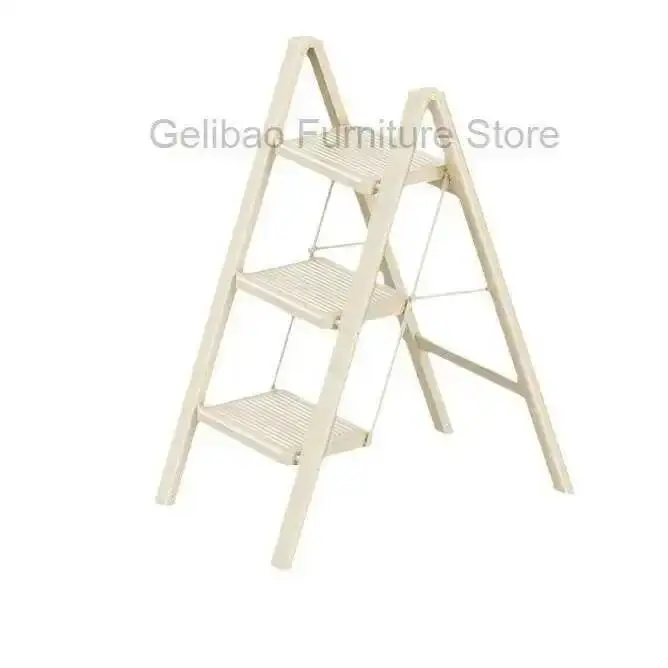 Ladder for Home Use,foldable and Expandable,thick Zigzag Ladder,indoor Multifunctional Staircase, Lightweight Small Ladder Stool