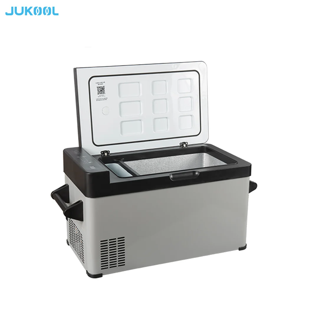 Car Cooler Fridge 40 Liter  12v Dual Room Compressor Car Mini Fridge and Refrigerator Usb Portable Freezer Refrigerator