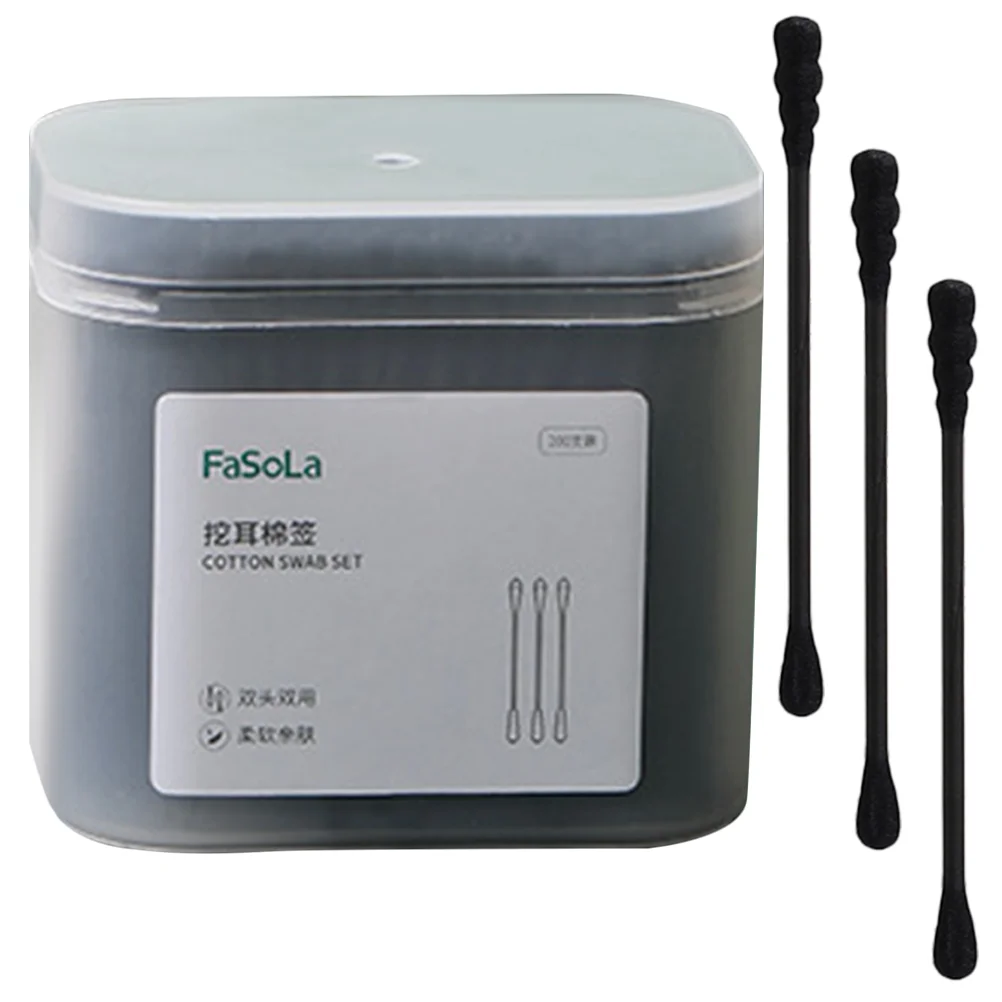 

Cotton Swabs for Ear Cleaning Cleaner Household Single Log Paddle Paper Shaft Makeup Used Personal Home