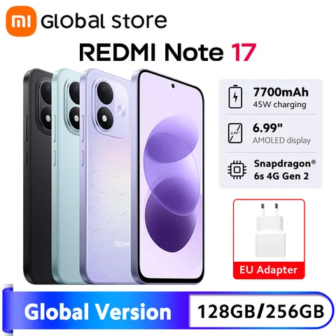 Смартфон Xiaomi Redmi Note 17 4G, 4/128ГБ, 8/256ГБ, Global — пример использования