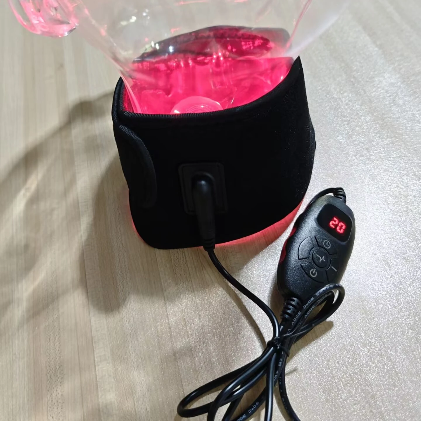 

660nm 850nm NIR Light Therapy Belt for Cervical Spine Shoulder Pain Relief and Recovery