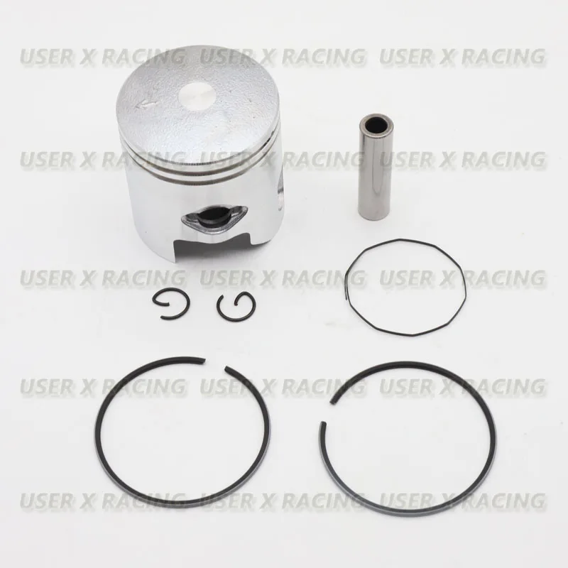 USERX Universal Motorcycle ATV70cc Piston Ring Set 47mm for Yamaha Jog Minarelli 1PE40QMB Pedal Kick scooter ATV Parts