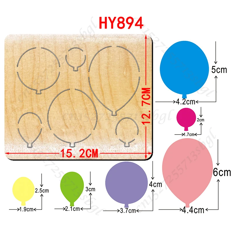 Balloon Cutting Dies New Dies Wooden Dies Suitable for Common Die Cutting Machines on the Market