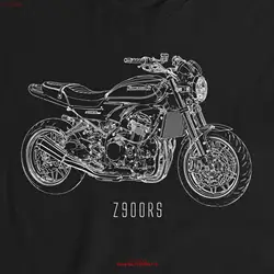 クラシックなポートレートTシャツ,長袖または半袖,z900rs