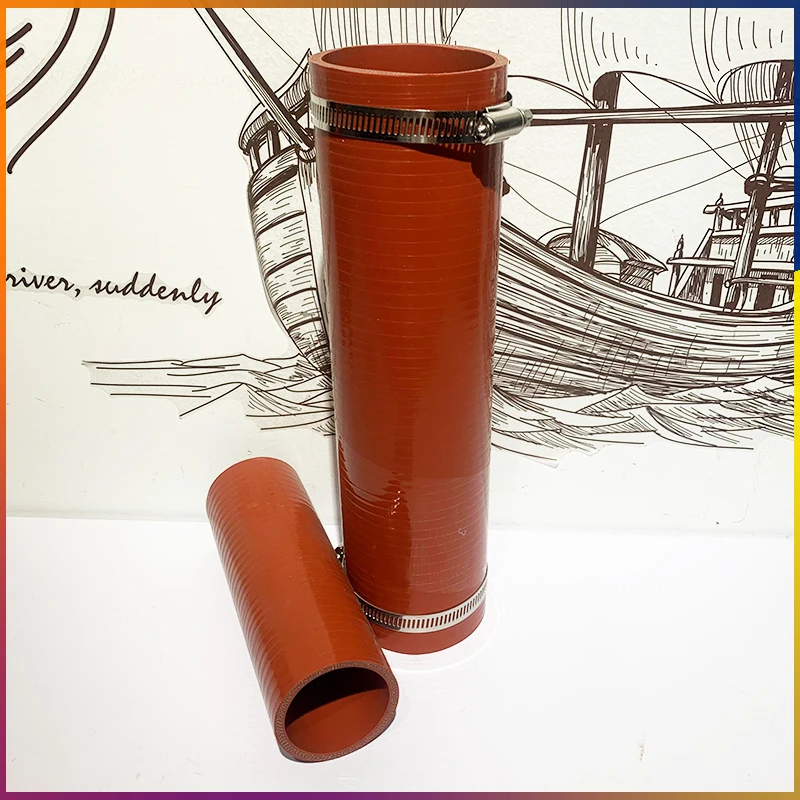ID50-60mm Intercooler Tube Pipe Coolant Hose Reinforced High Temperature High Pressure Turbocharger Connection Pipe