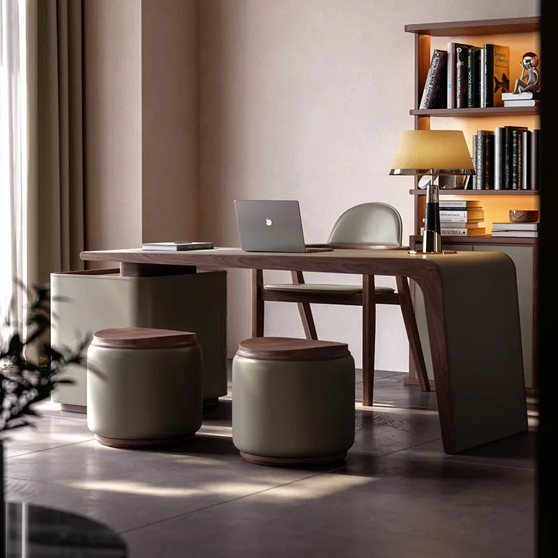 Storage Executive Office Desk Drawer Conference Reception Office Desk Nordic Multifunctional Mesas Escritorio Home Furniture