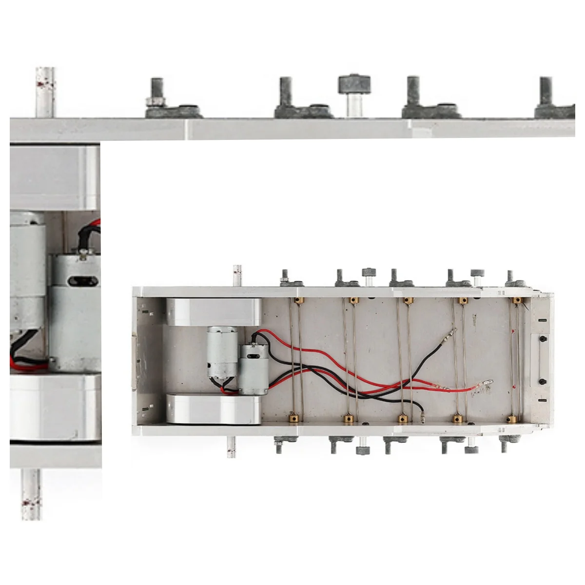 Telaio in metallo con barre di sospensione del cambio per Henglong 1/16 RC russo 3938 T-90 serbatoio modelli fai da te giocattoli regalo TH19207