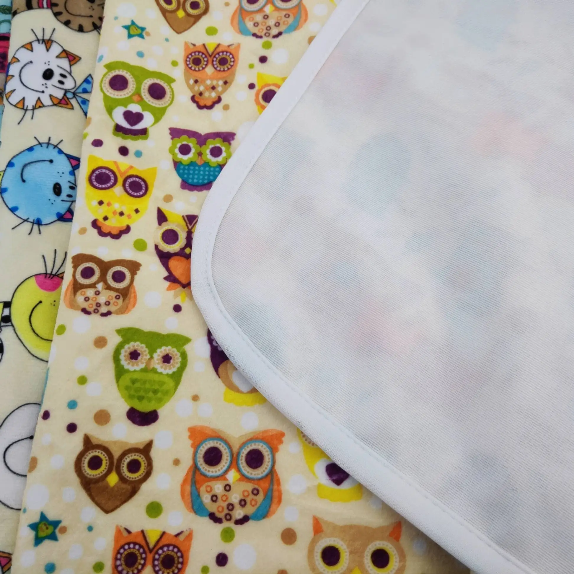 1 PCS 80*68CM Reusable Washable Baby Diaper Changing Mats Baby Diaper Newborn Play Mat Waterproof Changing Pats