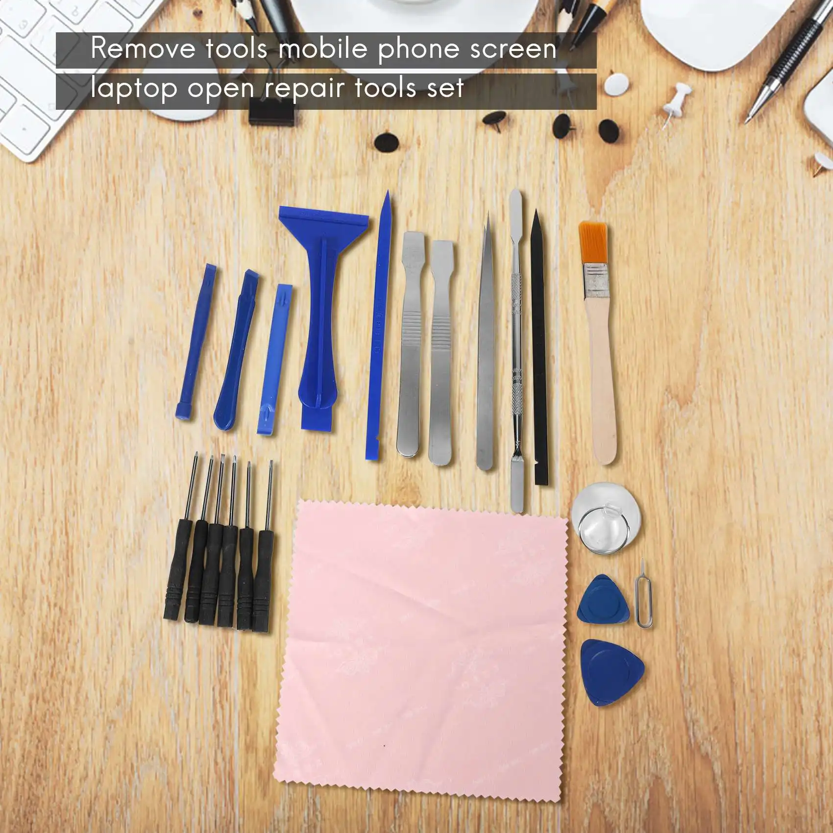 

【Sleek Design】1 Set Durable Disassemble Tools Phone Screen Laptop Opening Repair Tools Set Kit For Iphone For Ipad Cell Phone Ta