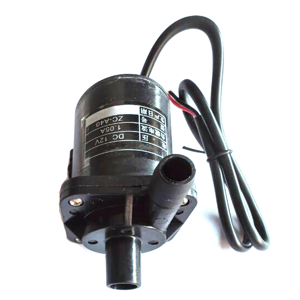 Bombas de agua caliente sin escobillas magnéticas, Mini bombas de circulación de refuerzo de energía Solar, sin rosca, 12V, 24V, A40, CC, nuevo