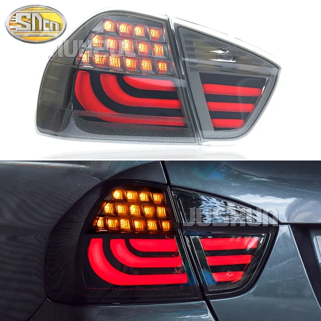 Car Led Taillight Tail Light For Bmw E90 2005-2012 318i 320i 325i Rear  Running Lamp + Brake + Reverse + Dynamic Turn Signal - Tail Light Assembly  - AliExpress