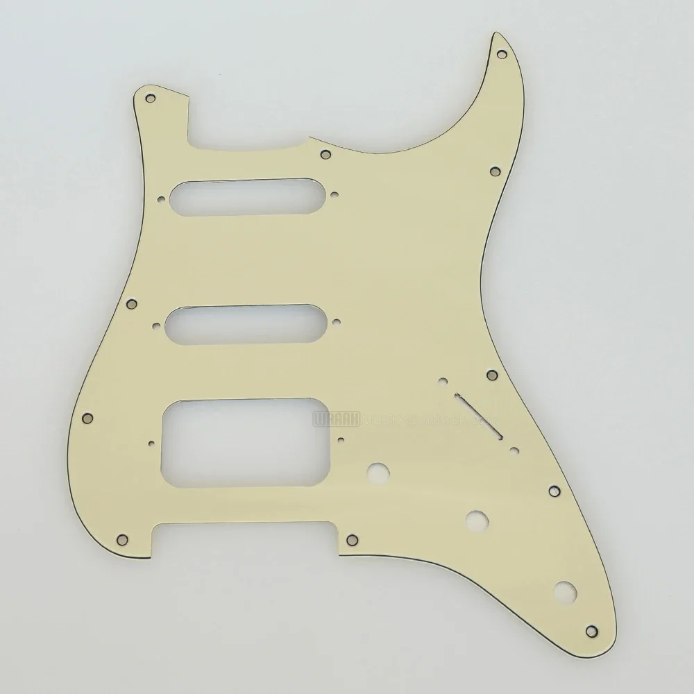 Hss 11 loch gitarre st pick guard für fende usa/mexikanisch 3ply für e-gitarre