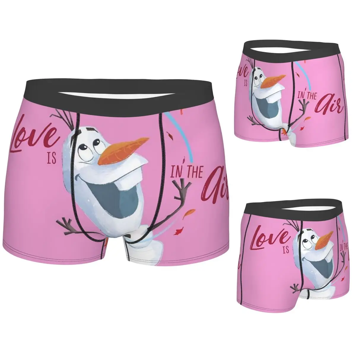 

Boxer Underpants Shorts Frozen Cartoon Panties Male Soft Underwear for Homme Man Boyfriend Gift