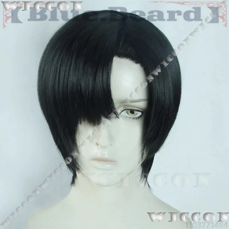 أنيمي ساكاموتو أيام ناتسوكي سيبا مافيو كوبالاي براذرز شعر مستعار أسود مجعد شعر مستقيم رجل حفلة الهالوين كوس مخصص vm؛ 8'؛ #6