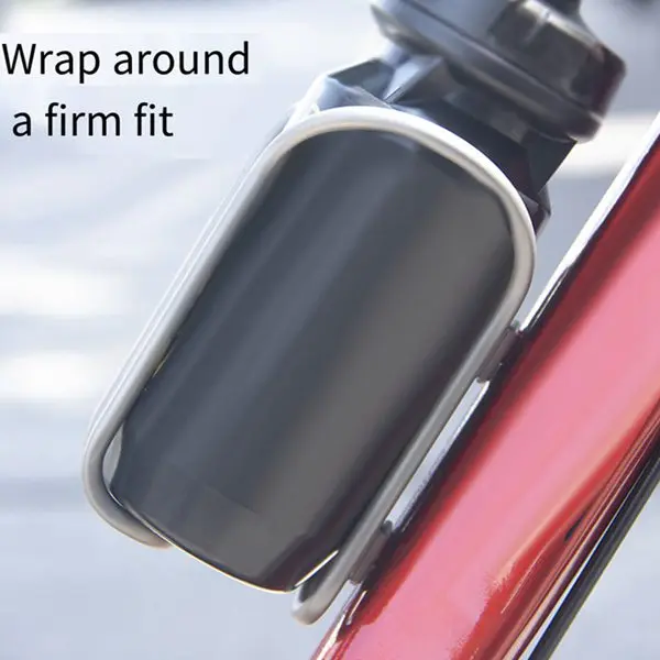 

2X Bicycle Kettle Rack Titanium Alloy Hollow Riding Water Bottle Cage Holder With Screws Style A