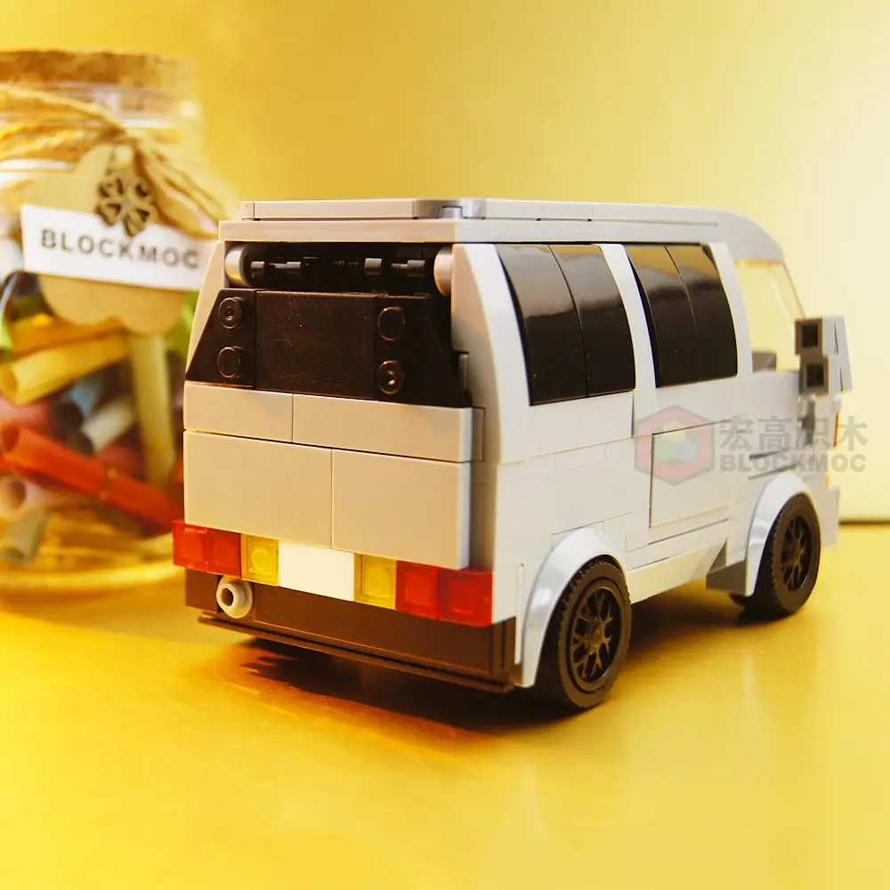 MOC ACTY شارع سباق السيارات الرياضية سيارة المتسابق اللبنات الطوب الإبداعية المرآب لعب للأولاد الهدايا #3