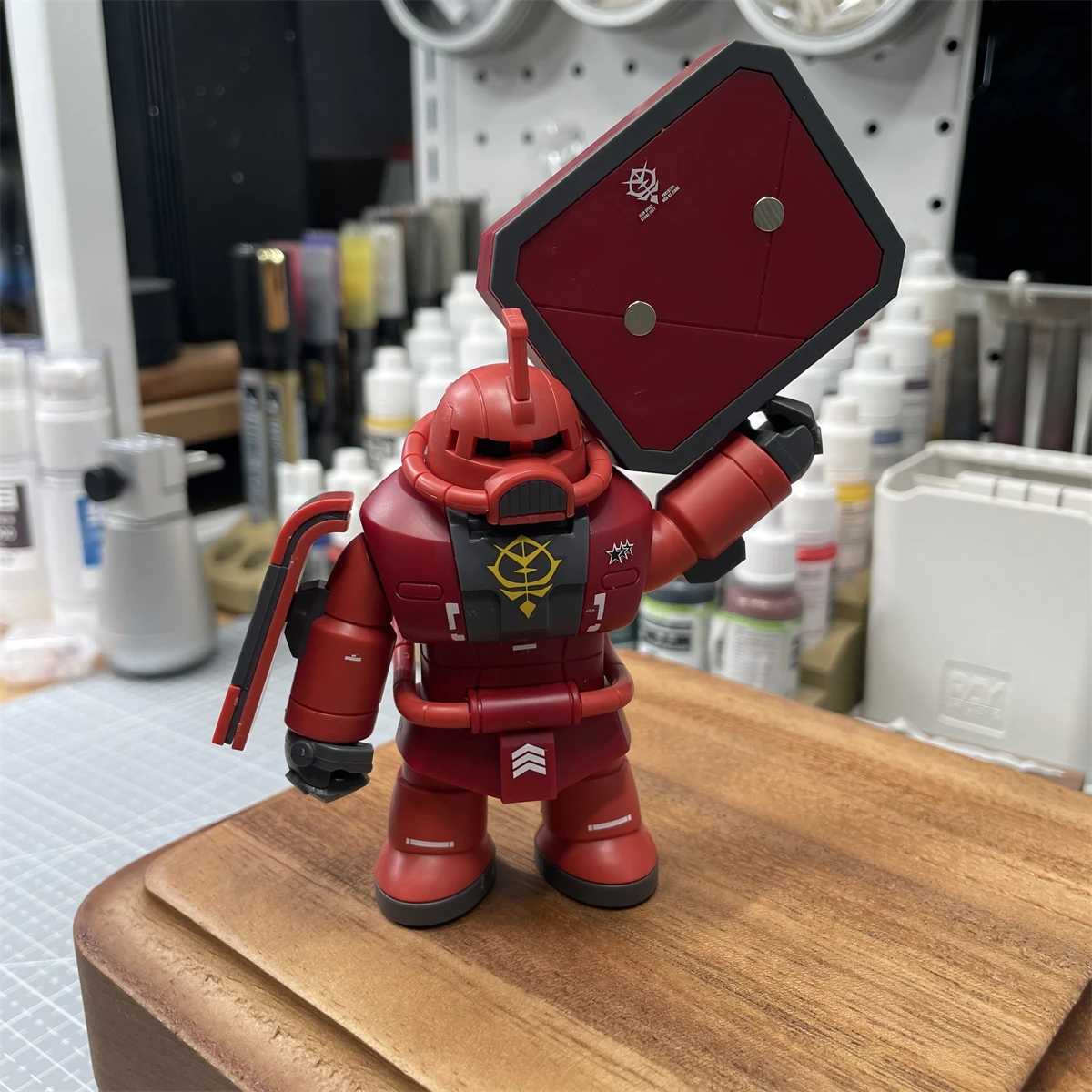 New Fat Zaku Q Version Magneti - огляд і ціна Model Kit Zaku