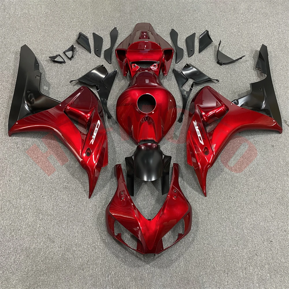 

Motorcycle Fairing Kit Fit For CBR1000 RR CBR 1000RR CBR1000RR 2006 2007 Bodywork Set High Quality Abs Injection Candy Red