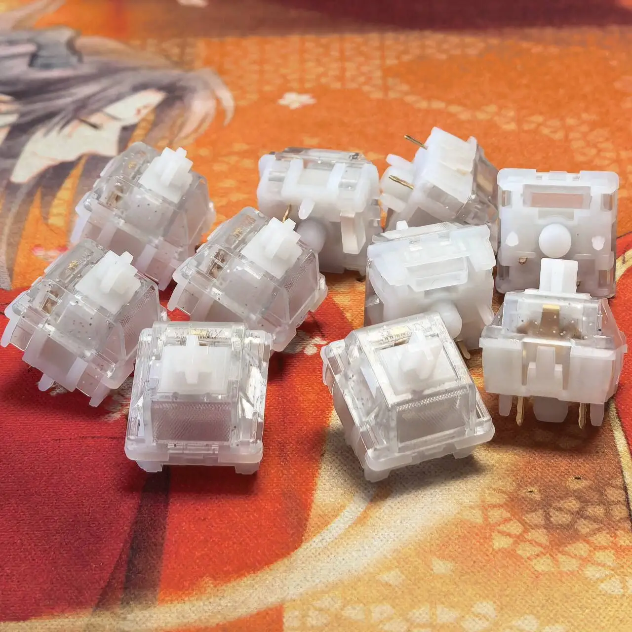 HMX Hydra Switch HP Tactile Switches 3.1mm trip Clacky Tactile Mechanical Keyboard Switches Crisp Sound Gaming HMX Hydra Switch