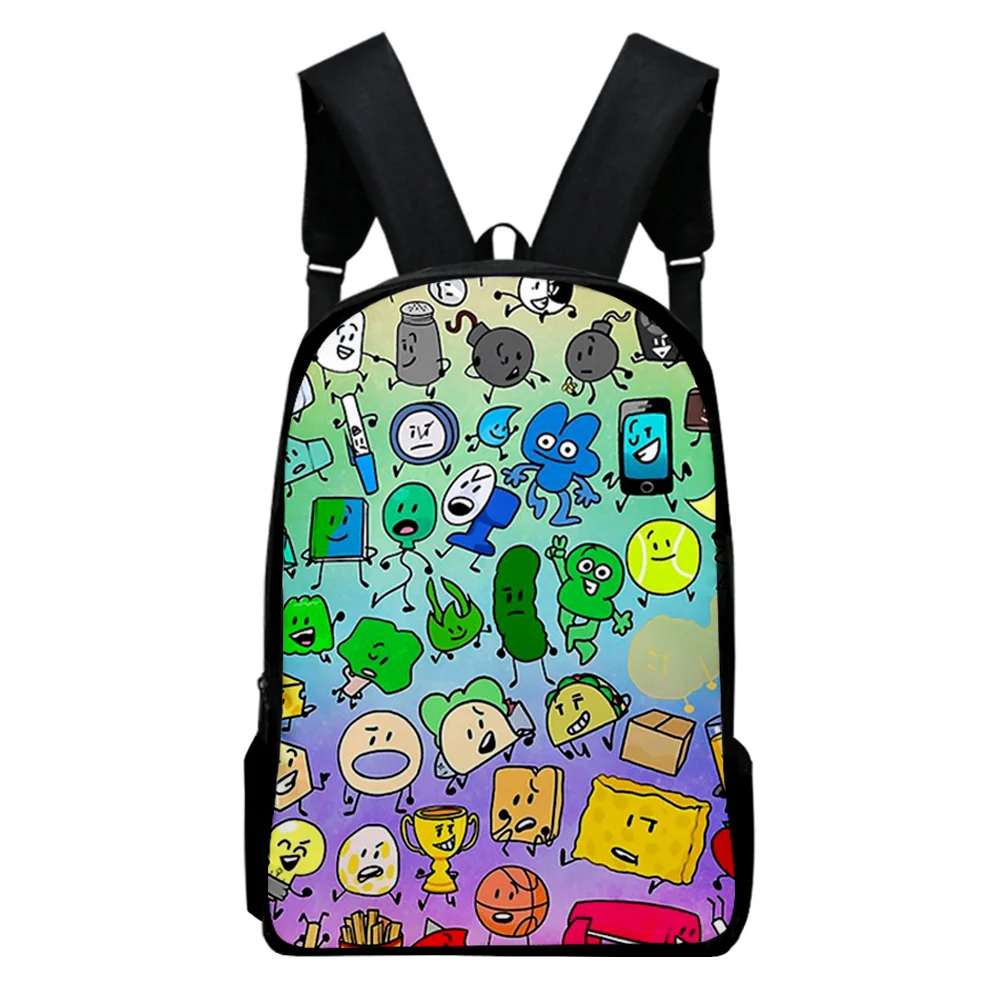 

Jacknjellify Battle for Dream Island Merch Backpack Adult Kids School Bags Unisex Harajuku Daypack Children Cartoon Bags